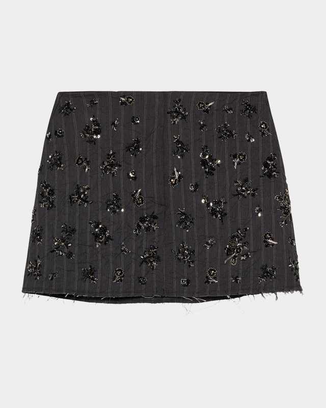 Blaire Sequined Mini Skirt
